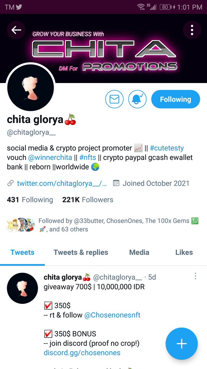 _Papau11's tweet photo. @chitaglorya__ @CoinfolioGlobal Thank you! WML🙏🍀🍀 https://t.co/F1EiPifXc9