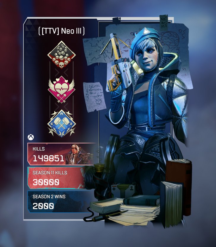 NeoLLL_'s tweet photo. 30k s11 Kills with Wattson on Storm point🎉🔥. Most Wattson kills in a season. Thanks for the support during the grind 💙💙💙 https://t.co/fqnZqF5LVw