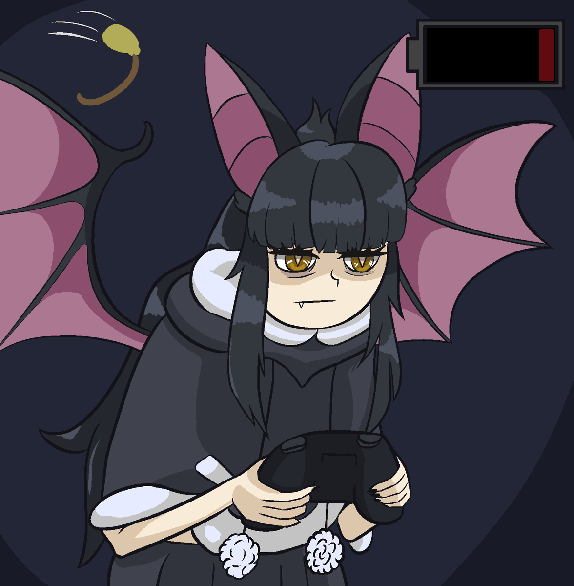 reverberon's tweet photo. Someone for the bats anniversary #BatAtArt https://t.co/e69enXoqaN