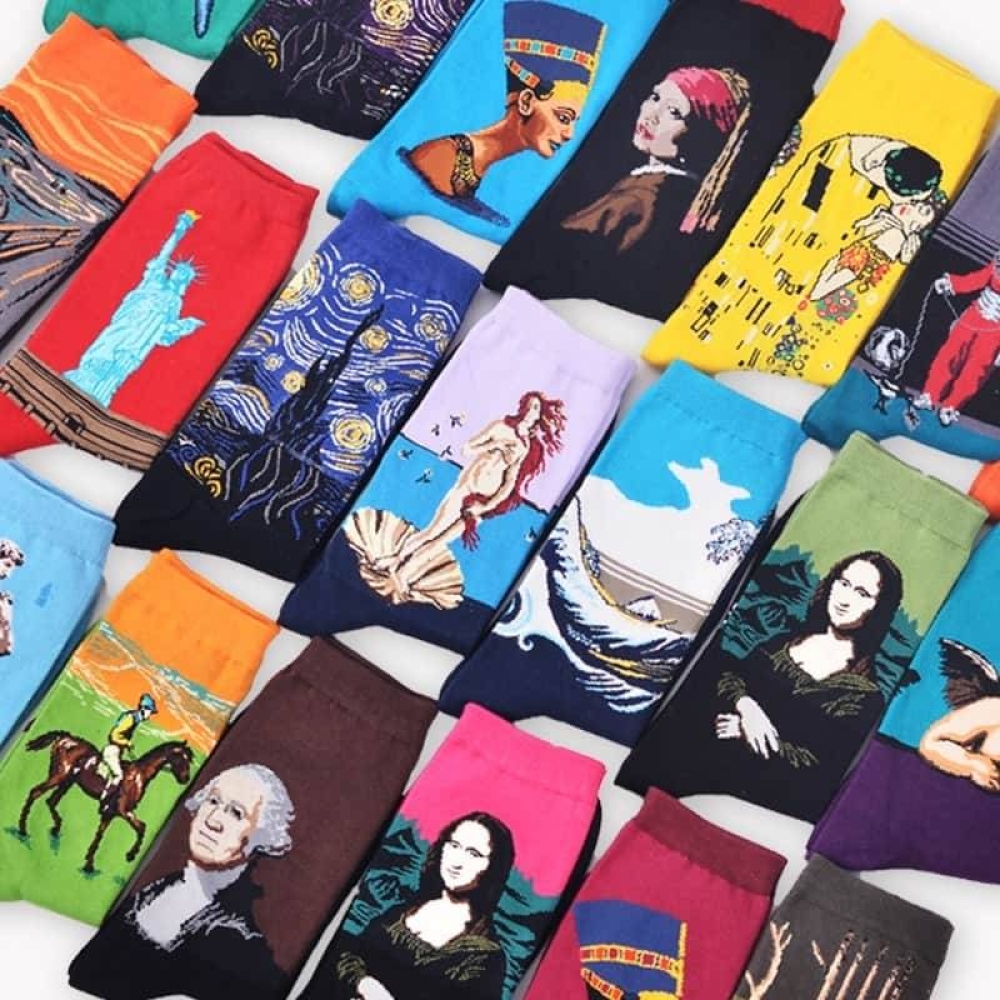 urdiscounter's tweet image. Feel and move better than ever before with this amazing Casual Famous Painting Cotton Socks

🔷 Get it only for US $19.00

FREE Shipping Worldwide

 #urdiscounter #shopping4u #shoppingfamily

💙 Tag a friend who would love this! 

Buy one here ——&amp;gt; urdiscounter.com/casual-famous-…