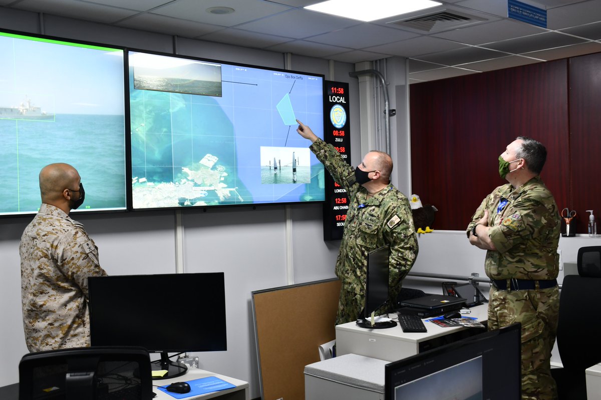 IMSC_Sentinel's tweet photo. Over 100 years have passed since the demise of sail in naval warfare. IMSC and RBNS AL MUHARRAQ as part of IMX22 successfully brought together new technology and current maritime security practices, off the Coast of Bahrain. #maritimesecurity #Bahrainnavy #security #imx22 #imsc https://t.co/x9xAHTbjQx