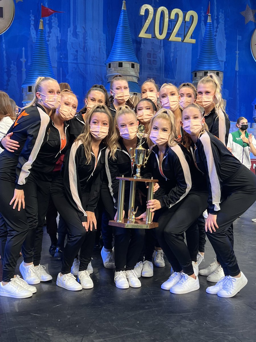 EriePoms's tweet photo. Your Tiger Poms are bringing home 9TH in small varsity hip hop! What an incredible way to wrap up our first @UDAnews nationals! We are so proud of you! 🧡 Congratulations to all of the incredibly talented teams that competed this weekend! https://t.co/hcLNYj9g76