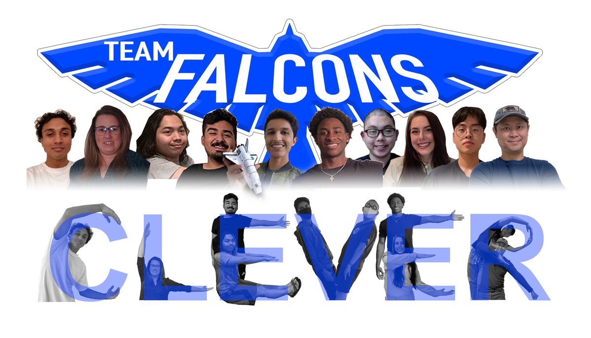 CerritosToSpace's tweet photo. Welcome, Team Falcons 2022! This year's team represents Cerritos at NASA's Micro-g Neutral Buoyancy Experiment Design Teams (Micro-g NExT) Challenge!
Follow us on our journey! https://t.co/w9c8U8JwgZ