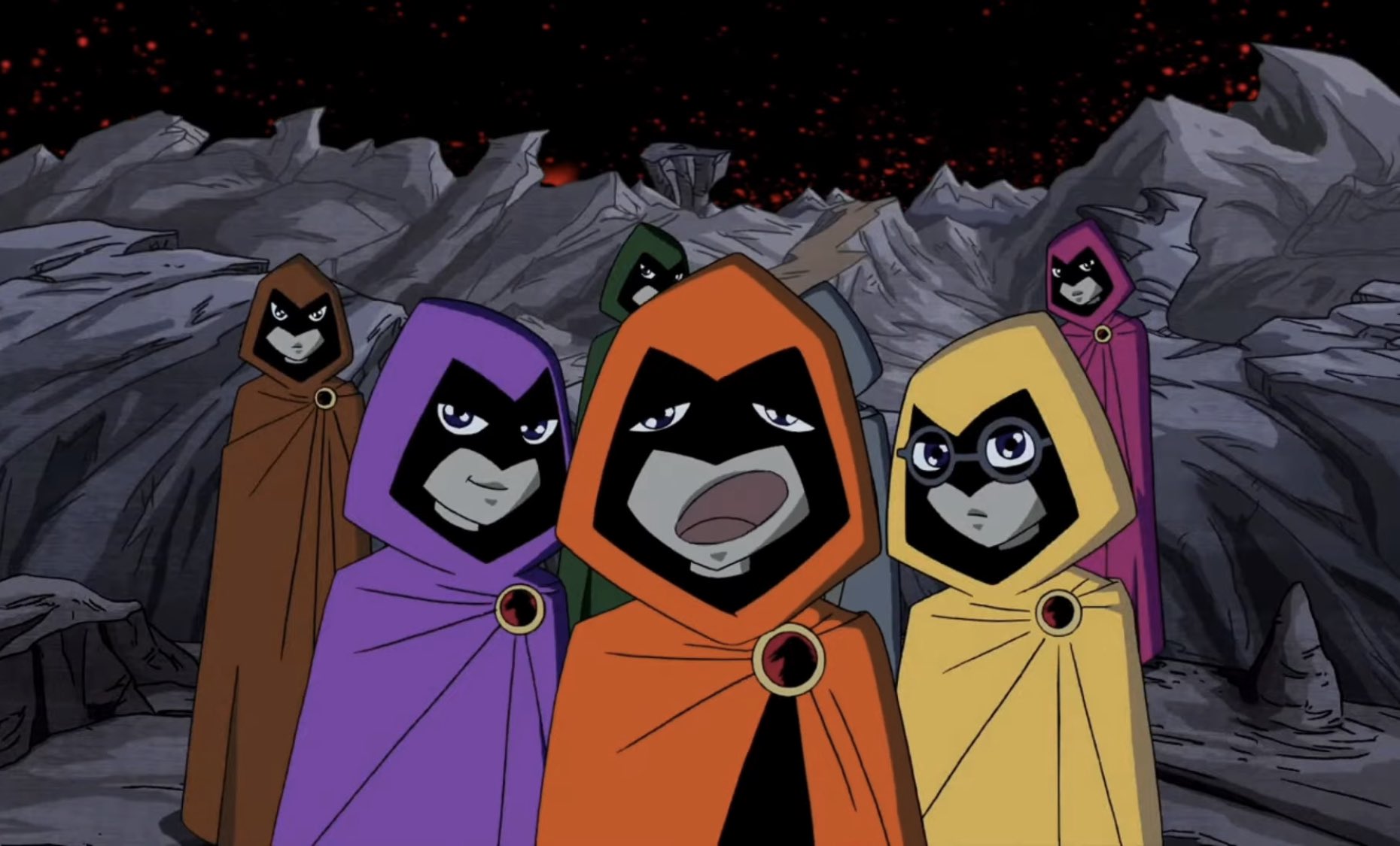 Raven Teen Titans Personalities