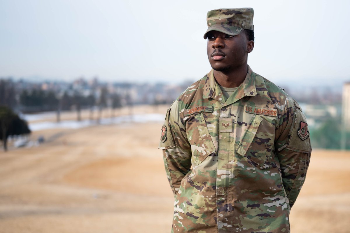 Congratulations to Senior Airman Michael Bookert, 51st WSA commander support staff technician for being selected as this week’s Mustang Monday! Way to show how anyone can #LeadtheCharge at any level! 🐎 (📸 by Senior Airman Kevyn Allen)