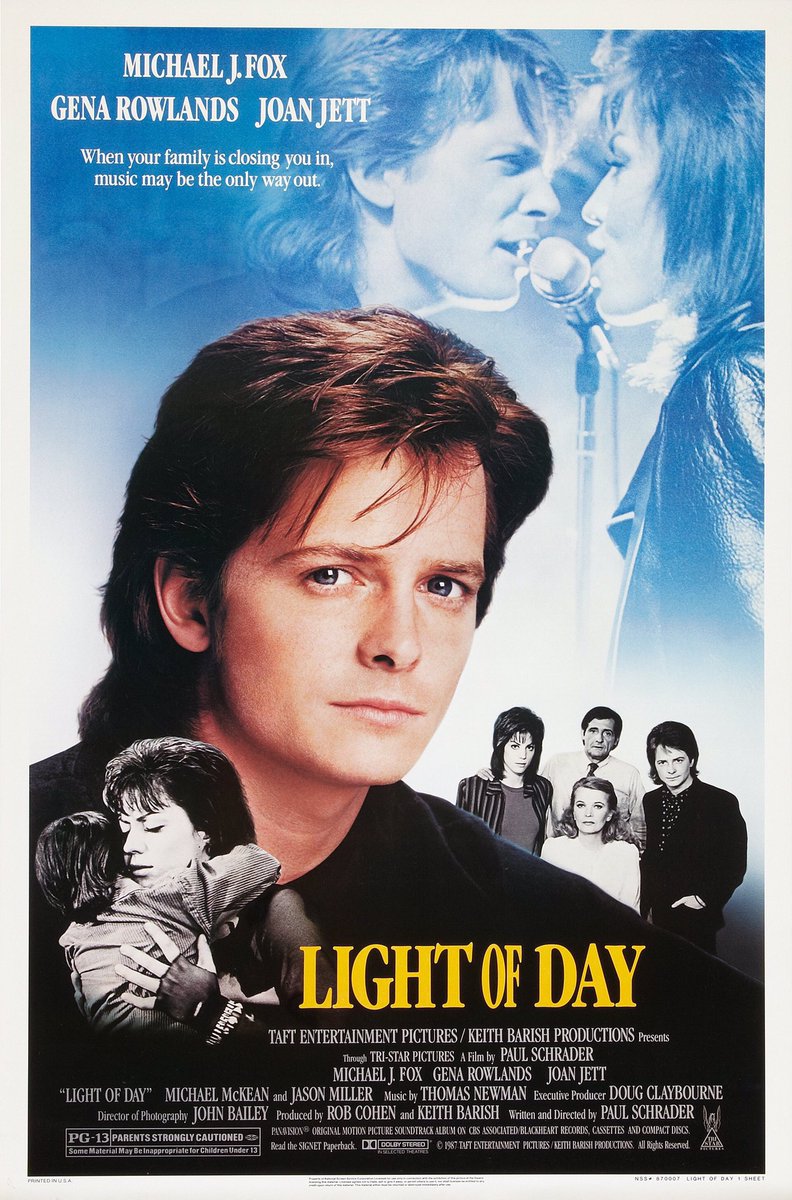FilmNewsNos's tweet photo. 🎬MOVIE HISTORY: 35 years ago today, February 6, 1987, the movie ‘Light of Day’ opened in theaters!
#MichaelJFox #GenaRowlands #JoanJett #MichaelMcKean #ThomasGWaites #CherryJones #MichaelDolan #BillyLSullivan #JasonMiller #TomIrwin #MichaelRooker https://t.co/RL13FliRx0