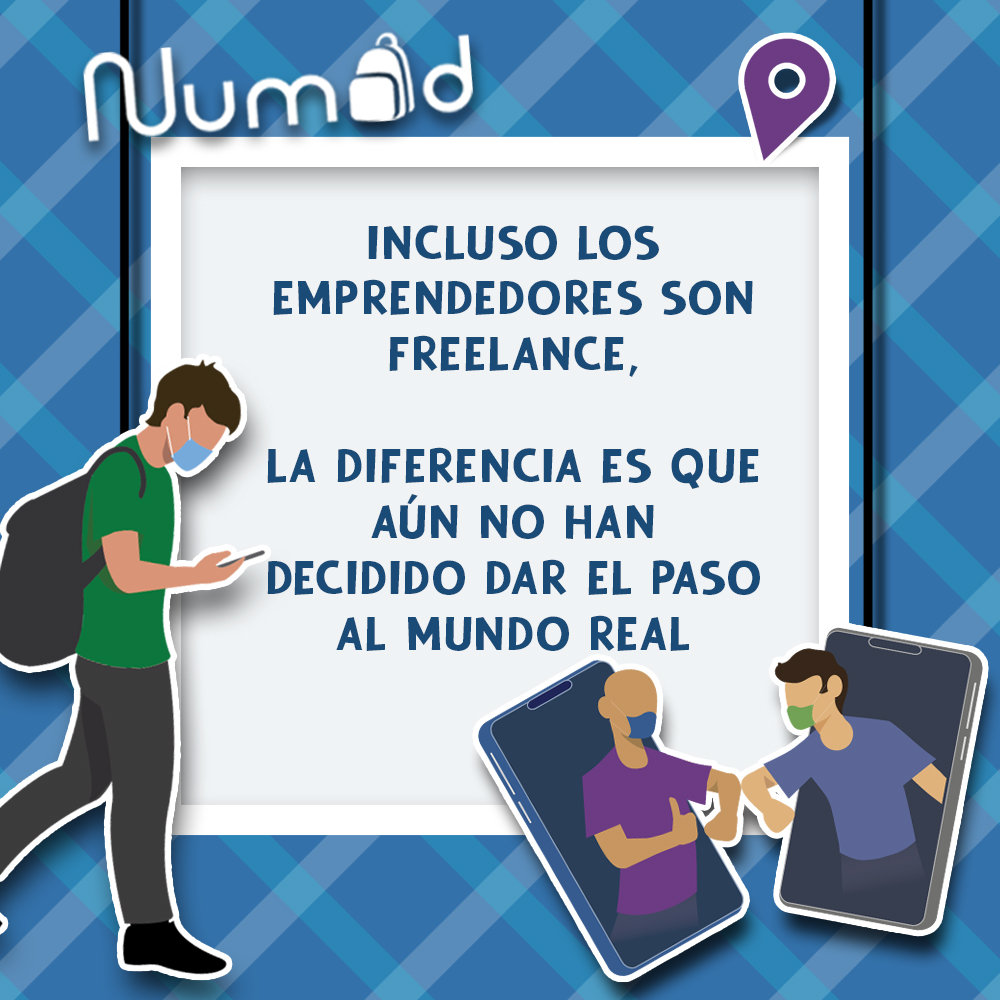 NumadApp's tweet image. Emprendedor es otro Freelance, la diferencia está sólo en el nombre. 

#numad #numader #freelance #emprendedor