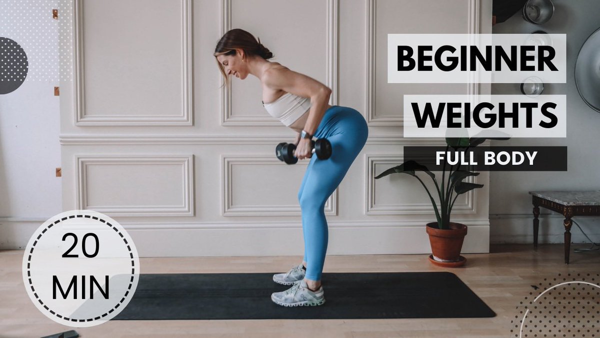 CarlyRowena's tweet image. Let’s workout! Want to use weights but unsure how or if you’re doing it right? This workout is for YOU! 20 minute full body workout: youtu.be/APIRqbBFg0k

#getfit #workoutwithme #beginnerworkouts