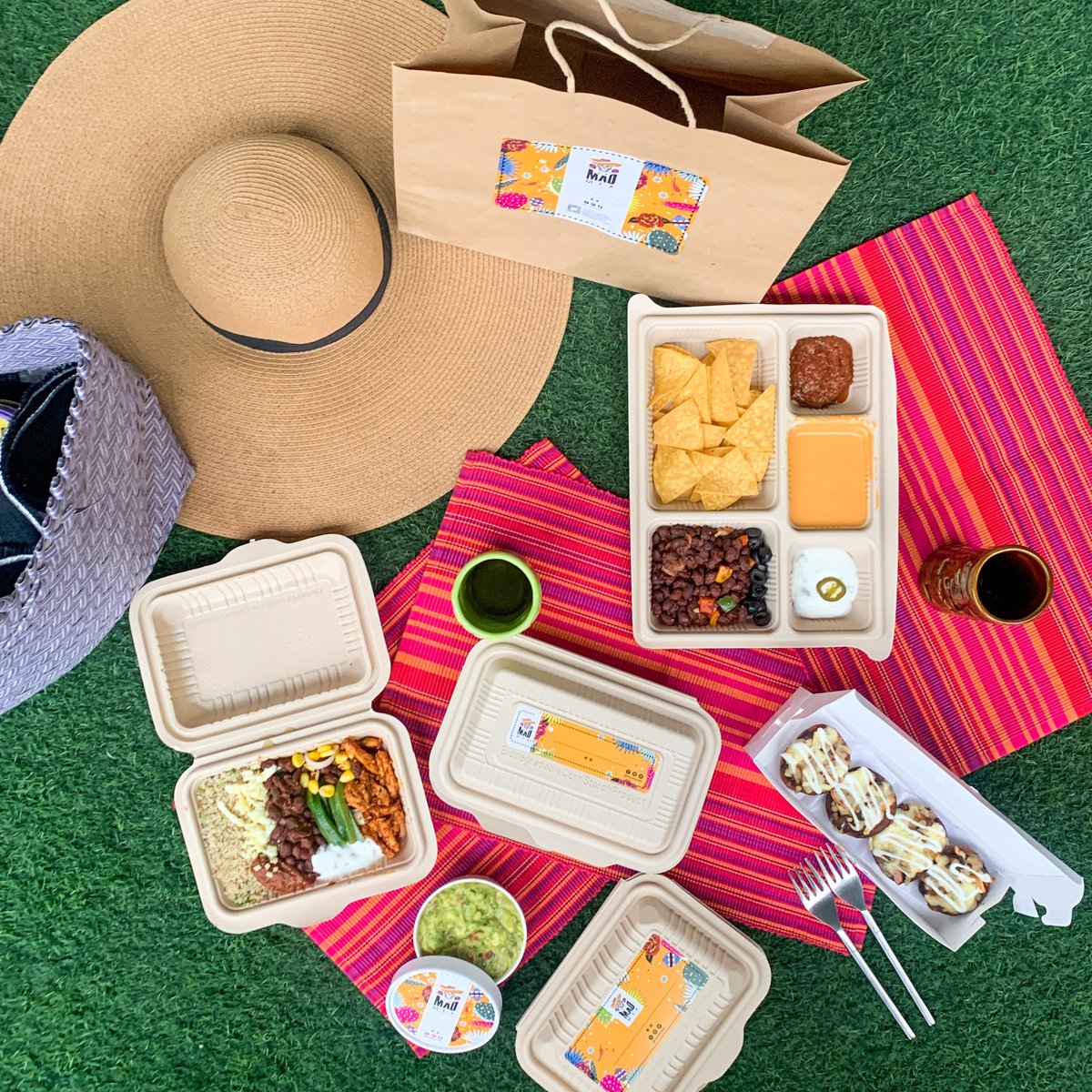 #Valentine’s Day is right around the corner! How about a #picnic with all your bae’s favourite #Mexican dishes? It’s the perfect way to #celebrate your relationship. You can order everything from #appetizers to #desserts at Mad Mex, the best Mexican #takeout in town. 🧺💕
