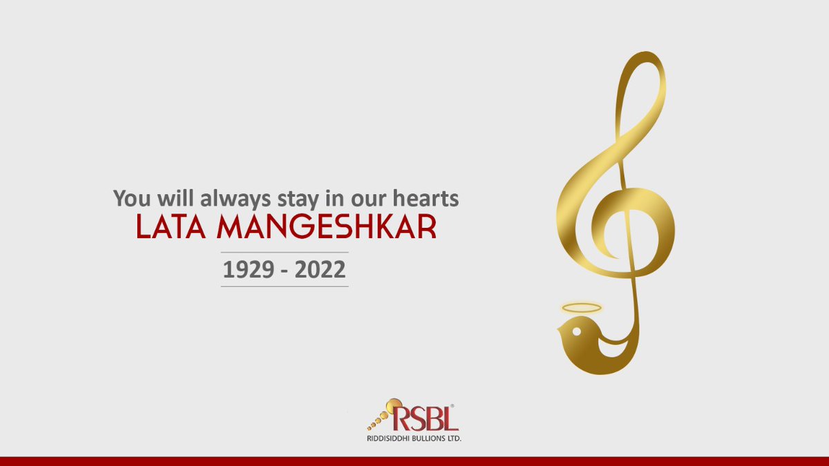 We will miss you and your glorious voice, Lata ji.

#LataMangeshkar #NightingaleOfIndia #QueenOfMelody