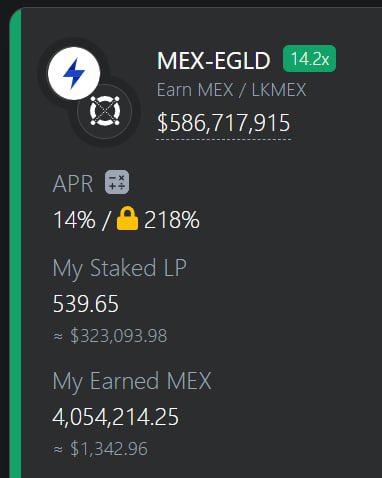 #SuperRareBears we have just added over 79 million 😱 #LKMEX to the #Maiar DEX Farm to generate more rewards for every 🐻 Holder.

Remember these 🐻 s are always bullish, mint one here if you haven't already done so

app.superrarebears.com

$EGLD #NFT