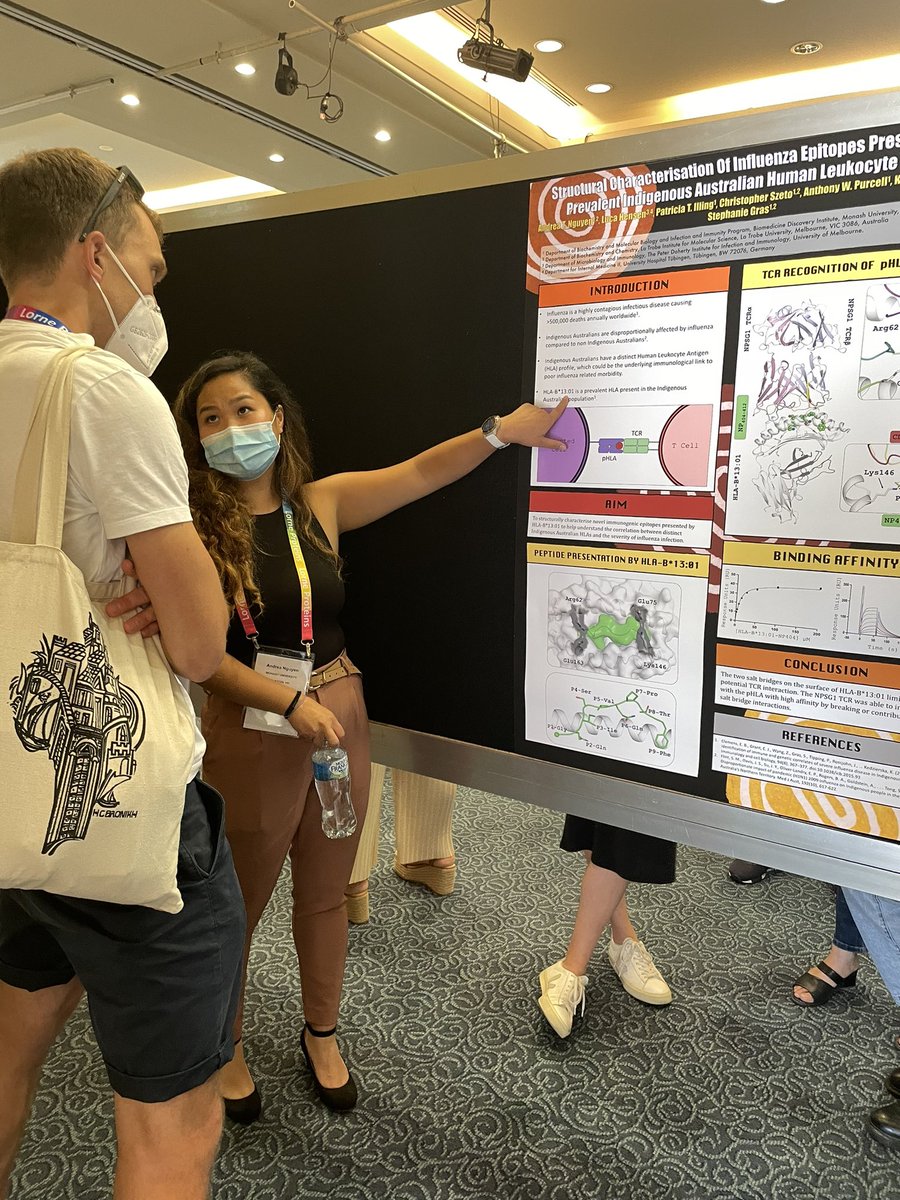 Our incredibly smart and hard working students <a href="/LIMSLTU/">La Trobe Institute for Molecular Science</a> presenting their posters @LorneProteins