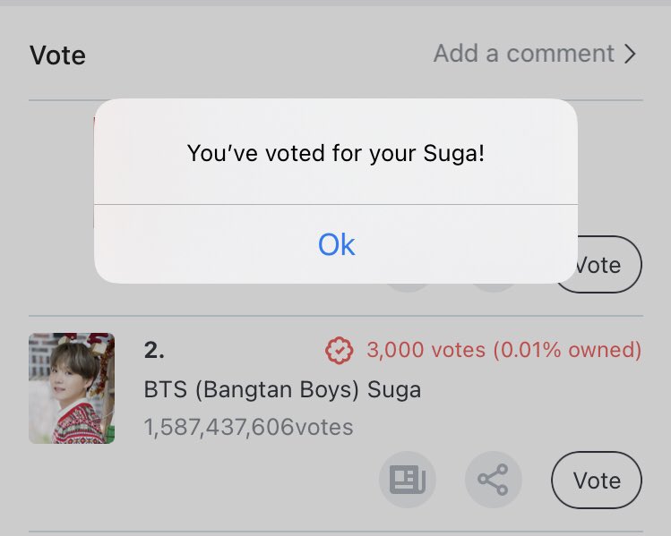 VoteForMYG's tweet photo. MASS VOTING Pt.1 [FANPLUS]

🍓 Our Mass Voting Pt1. will end soon! Get ready for our Mass Voting Pt.2 too! 

+ 154,785 🗳 #FanPlusForSuga 

🍓 La primera parte de nuestra votación masiva terminará pronto. Alístate para la segunda. 😊

C.rank 
🐱 #2 = 1,587,437,606 🗳 https://t.co/ZY6NplRAsC