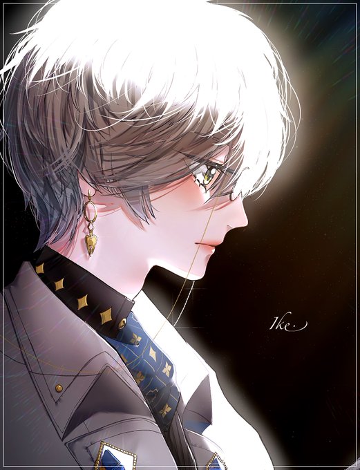 「gold earrings」 illustration images(Latest｜RT&Fav:50)