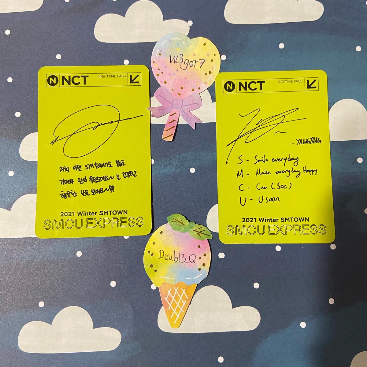 WTT NCT 127 WayV SMCU Photocard
☘️Have: Jungwoo &amp; Yangyang SM ver
🍀Want: Mark &amp; Jeno equivalent or WTS QYOP
🌻USA trading - Selling WW
Plz RT tnx <a href="/selling_nct_usa/">☻</a> <a href="/ncttradesusa/">lei</a> @ncttradingusa <a href="/pctradeusa/">trade / sell usa</a> <a href="/kpoptradeusa/">photocard trade & sell</a> <a href="/photocard_kpop/">KPOP Photocard Trade</a> <a href="/kpopthriftshop/">Kpop Buy, Sell, and Trade</a> <a href="/weishenvtrade/">use WTB/WTT/WTS</a> <a href="/WayV_Trading/">WayV Trade (WTT/WTS/WTB)</a>