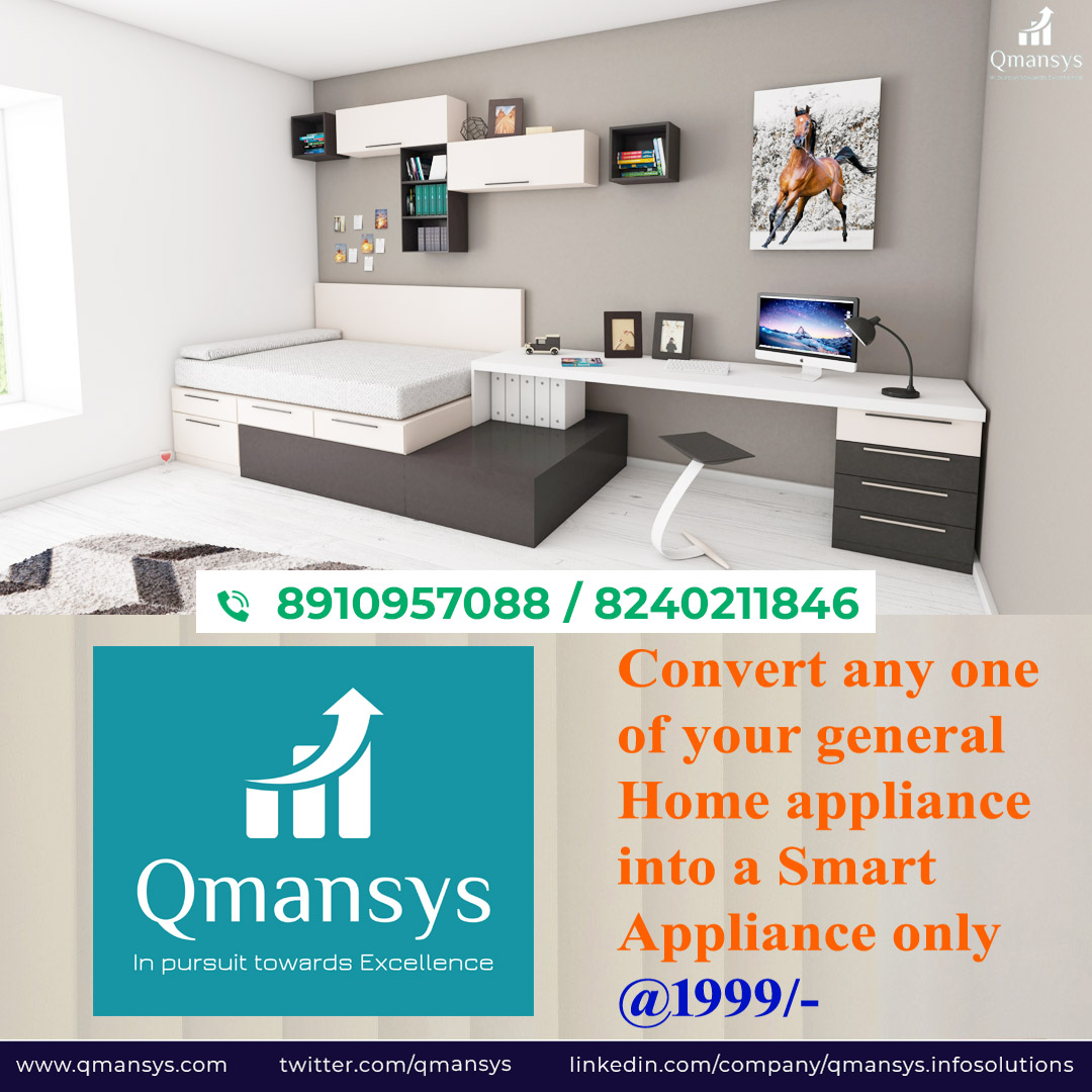 qmansys's tweet photo. It's the time to be smarter with your smart Home..
Join us in this revolution.
we can make any device into a smart device only @1999 !!
So what are you waiting for.?

Contact us now.

https://t.co/lJNnds2TSS

#qmansys #smartfactory #smarthome #smartcontracts #smartbuilding https://t.co/K2HxS2tkTb