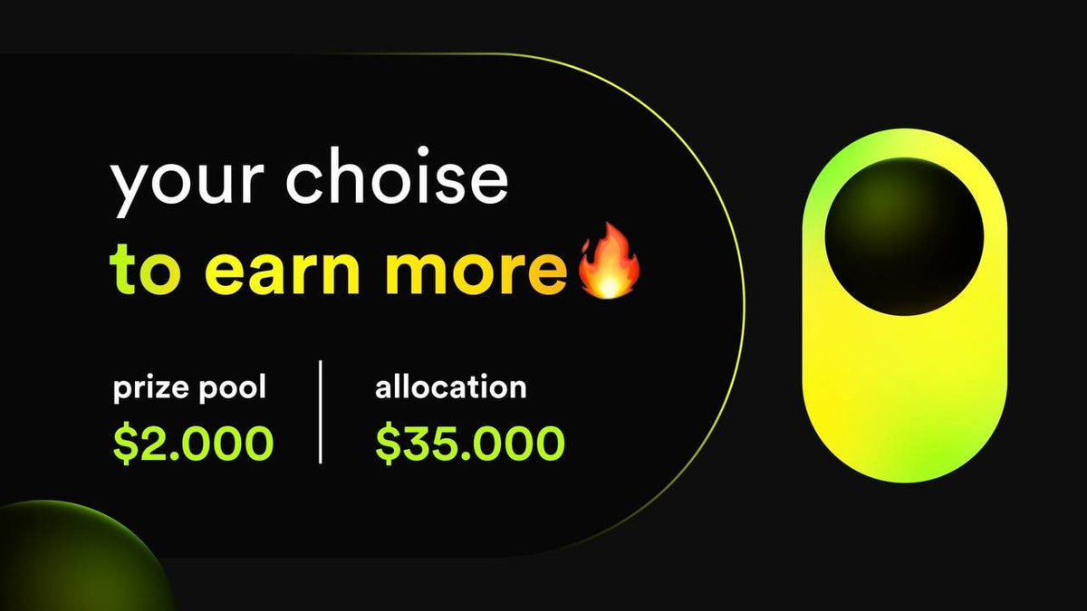 🚀 Airdrop: Choise·com Partners
💰 Value: $2000 Pool
👥 Referral: $150
📅 End Date: 10th February, 2022
🏦 Distribution Date: 15th February, 2022

Talk with the Telegram Bot
t.me/ChoiseComPartn…

#Airdrop #Airdrops #Crypto