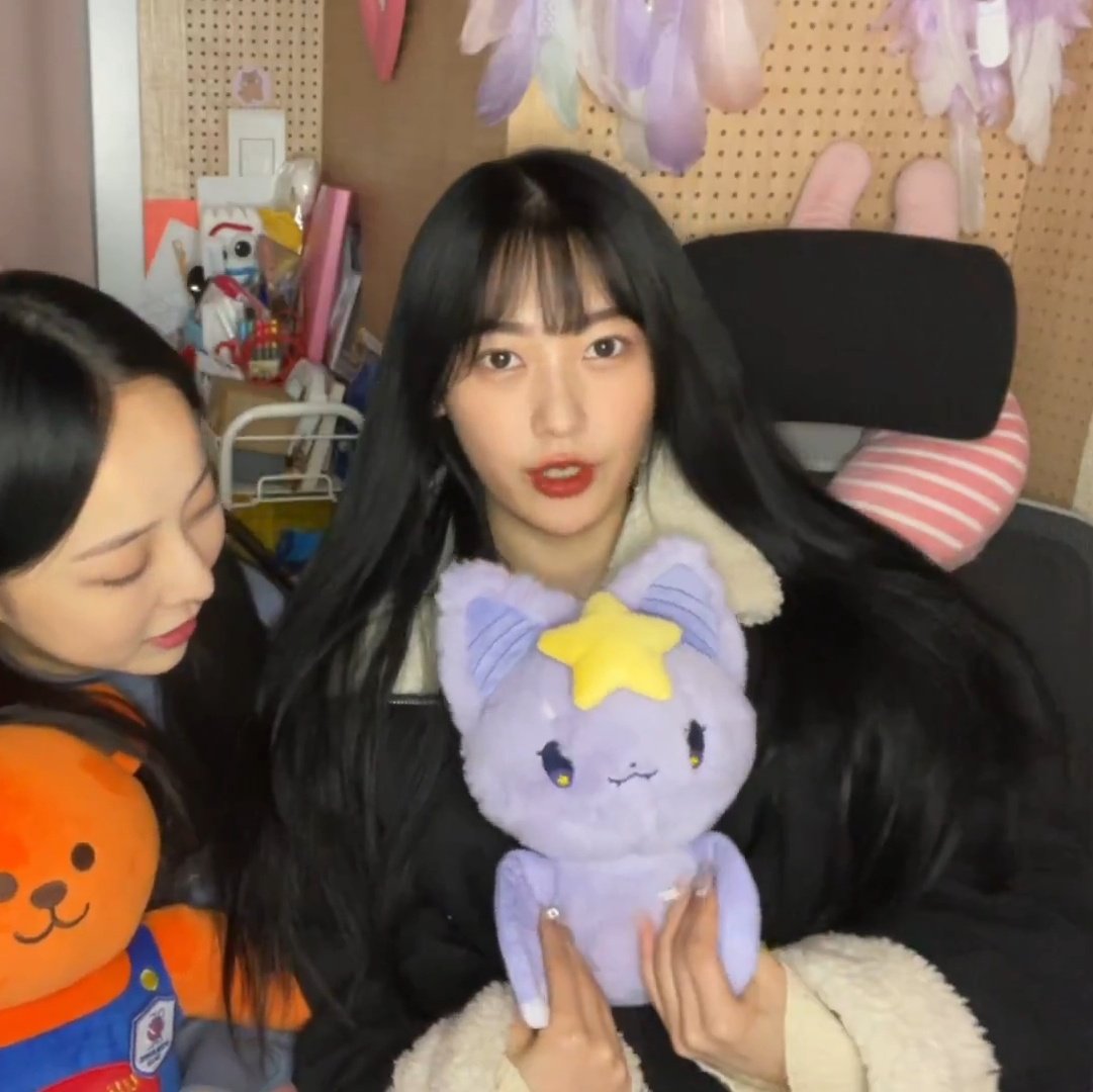 choerry_potter's tweet image. Choerry got the bat plushie I sent her I'm so happy she likes it i've never been happier than this moment in time😭😭if anyone wants more pics i can send them