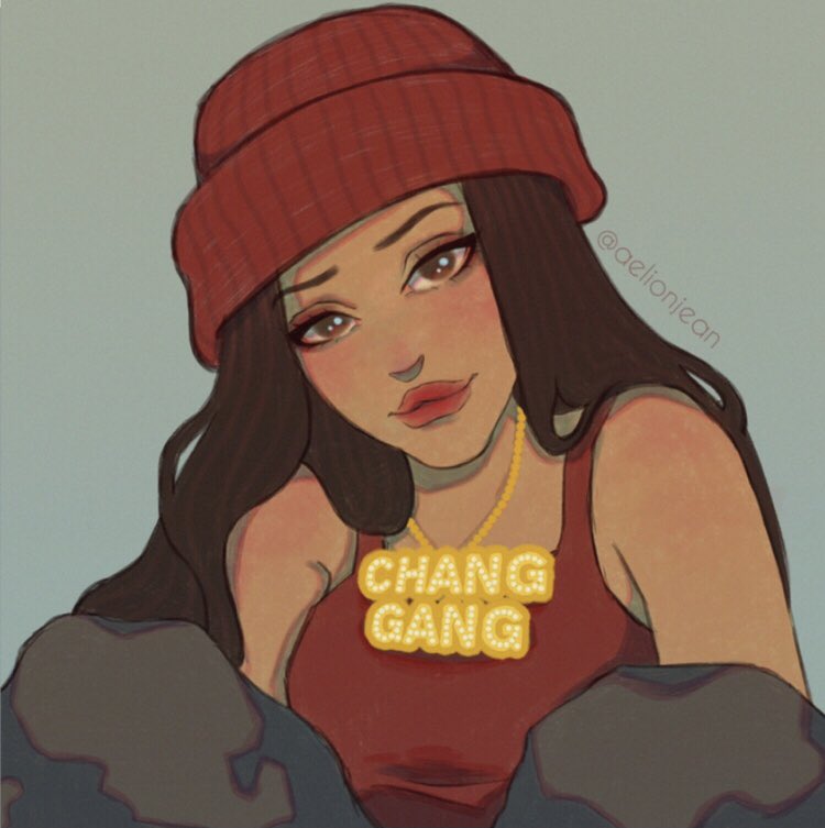 Thanks for the comfy GTA stream <a href="/Valkyrae/">RAE</a> ✨❤️
#NoPixel #changgang #NoPixelFanart #valkyraefanart