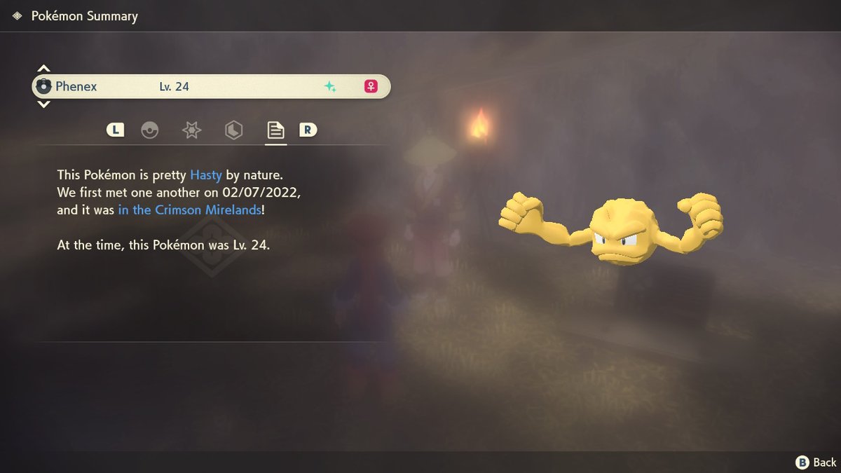 minibbit's tweet photo. random shiny geodude phenex #PokemonLegendsArceus #NintendoSwitch https://t.co/eyF4anvEGb