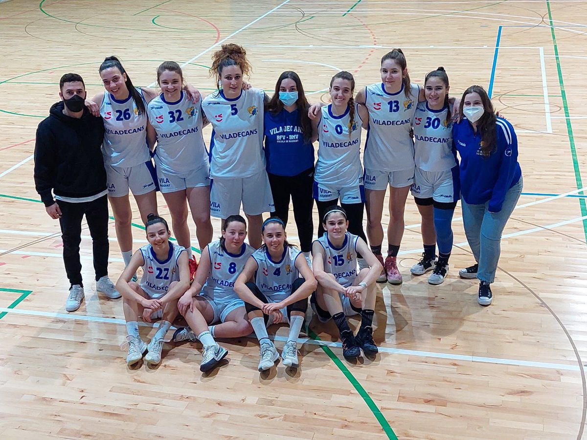Vilabàsquet Viladecans (@vilabasquetvila) on Twitter photo Segunda Catalana Femenina 🏀
<a href="/basquetpalleja/">Bàsquet Pallejà</a> 57
Vilabàsquet Viladecans Blau 47
Derrota de las nuestras en la lucha por los primeros puestos, ahora toca reponerse!! Ánimo equipo!!
<a href="/ViladecansTweet/">AjuntamentViladecans</a> <a href="/FCBQ/">FCBQ</a> Segunda Catalana Femenina 🏀
<a href="/basquetpalleja/">Bàsquet Pallejà</a> 57
Vilabàsquet Viladecans Blau 47
Derrota de las nuestras en la lucha por los primeros puestos, ahora toca reponerse!! Ánimo equipo!!
<a href="/ViladecansTweet/">AjuntamentViladecans</a> <a href="/FCBQ/">FCBQ</a>