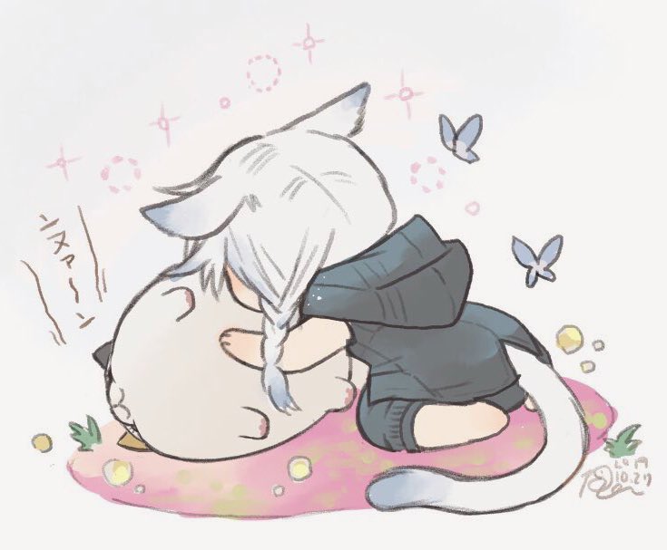 FF14「癒しファットちゃんシリーズ #FF14 」|れん🐾 コミティア144/ち45aのイラスト