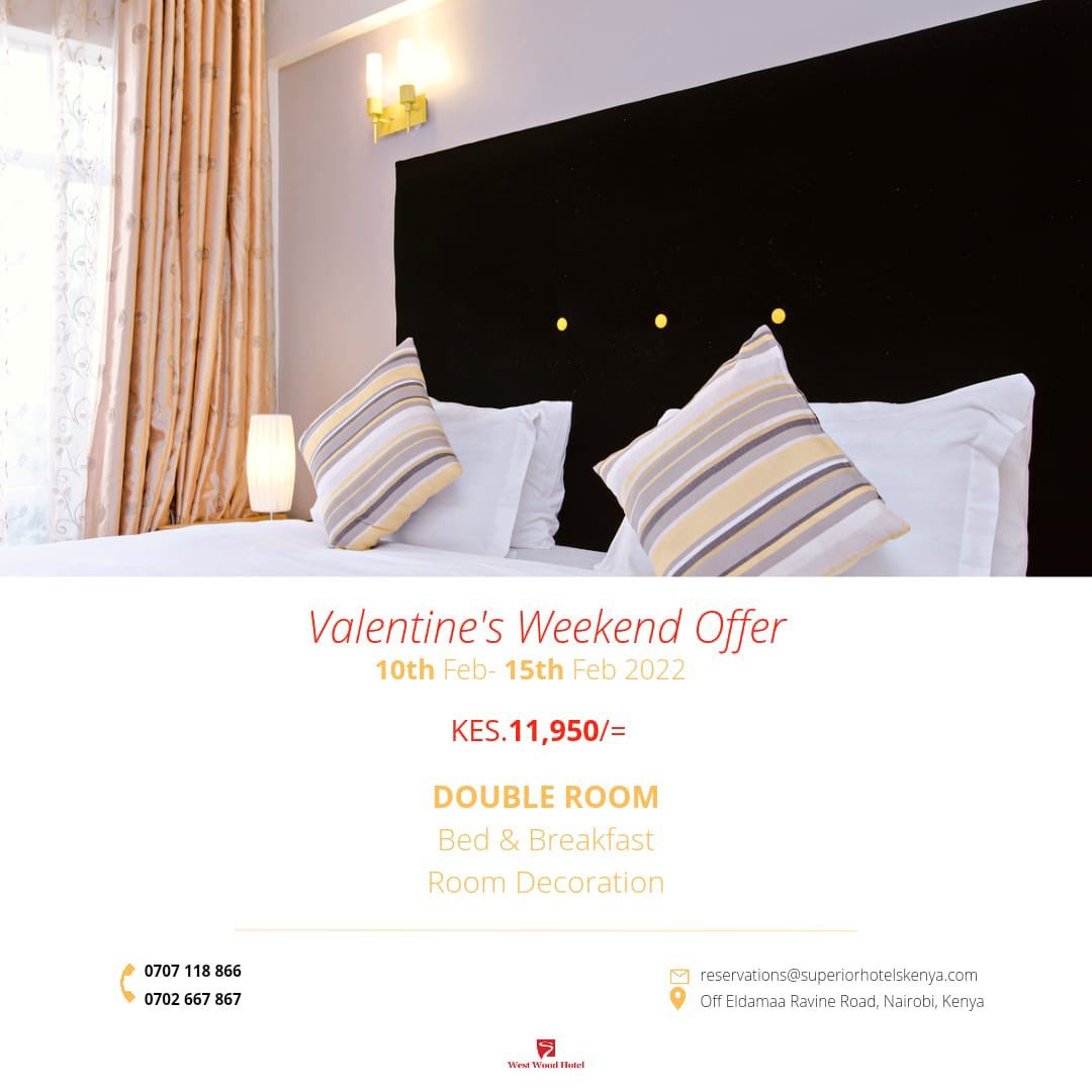 Check out our Valentine’s weekend offer. 

#Westwoodlove