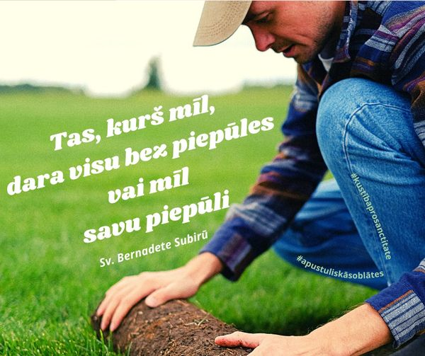 RefaloRita's tweet image. #mīlēt #piepūle #prieks
#apustuliskāsoblātes
#kustībaprosanctitate