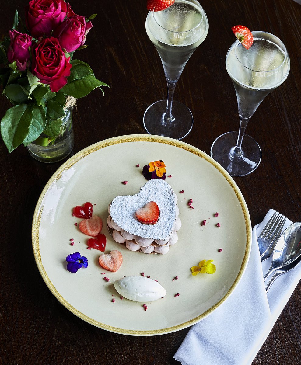 Red roses, chilled champagne, delicious dining, spoiling spa days and suite-stays for that certain someone. 💕 Our hotels are on hand to help you treat your loved one this Valentine’s Day. ⁣
⁣
📸 the sweetest dessert <a href="/SopwellHouse/">Sopwell House</a>