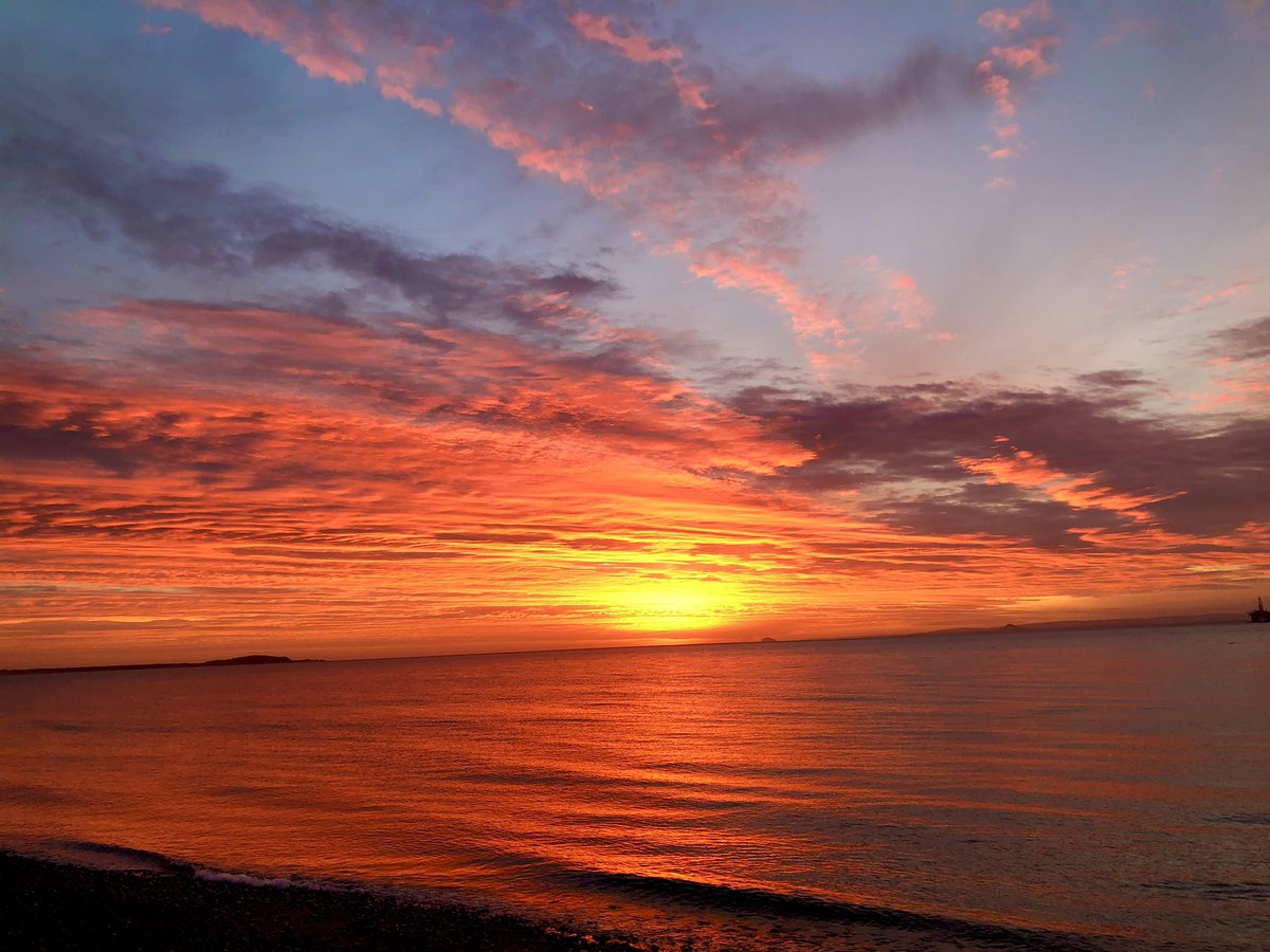 Stunning #sunrise #beach #metime @VisitScotland #coastalpath @BBCScotland