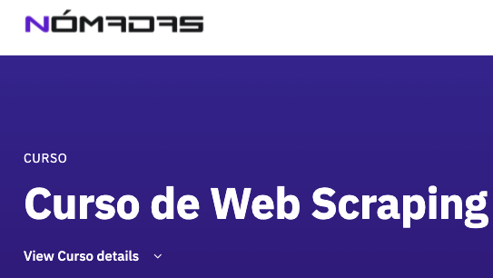 nomadasme's tweet photo. ¿Sabes cuál es el curso más visto en https://t.co/VkFbEVPxmn ?
El curso de Web Scraping:
- @JaviBalcazar con Screaming Frog
- @Jose_Gilartete con #Python
- @Ruben_SEO_RUDI con @WebScraperIO y Spreadsheet
Si no #scrapeas es porque no quieres 😜 https://t.co/rifeZSirTS