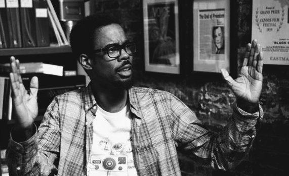 Happy Birthday to Mister Chris Rock (sur le tournage de \2 days in Paris\ de Julie Delpy) 