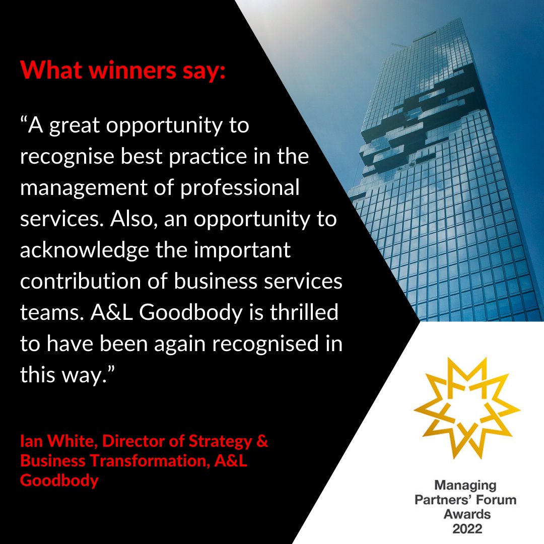 MPFGlobal's tweet image. This year is the 20th Anniversary of the Managing Partners&apos; Forum Awards. Have you started your submission process yet? 28th of Feb is the deadline.  #awards #MPFAwards
zcu.io/xEkX