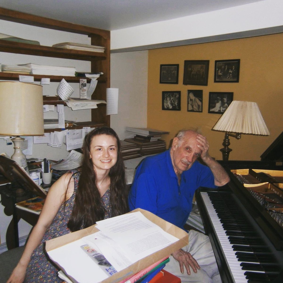 Performing his music has been one of the most exhilarating experiences I’ve ever had on stage. I’ll be eternally grateful for having had the chance to work with such a legend. For meeting him and his wonderful family. Thk U for your generosity, George. Rest in peace. #GeorgeCrumb