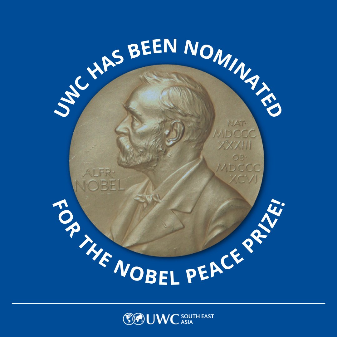 UWCSEA's tweet photo. In case you missed it, we still can't get over the news that UWC Colleges have been nominated for a Nobel Peace Prize by Alfred Bjørlo. We're so thankful for the support of our global community! https://t.co/LMqYeEiYpN