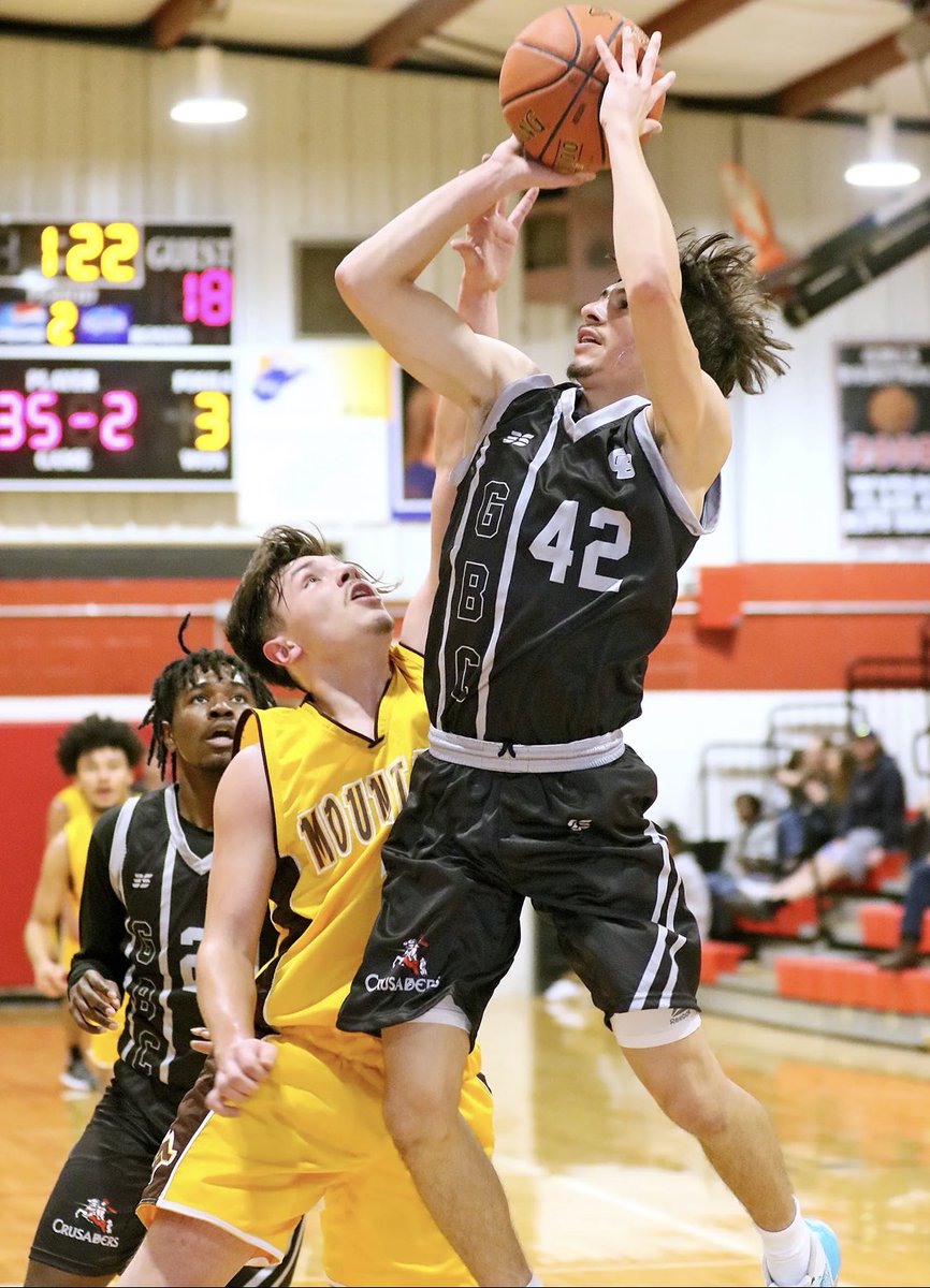 GBCBasketball's tweet photo. 🚨🛡🗡GAMEDAY🗡🛡🚨

🆚 Mercer Christian (18-5)
📍 GBCS
⌚️ 7:30
📻 WJLS-AM (560, 104.1, 95.7)

#WVPrepBB #GBCFamily 

The middle school boys will play at 6:00. It will be their 8th Grade Night. https://t.co/tllXoTjUoq