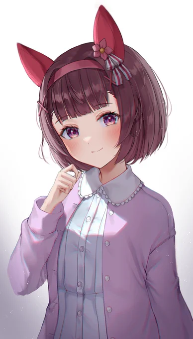 私服カワイイ
#ウマ娘 #ニシノフラワー 