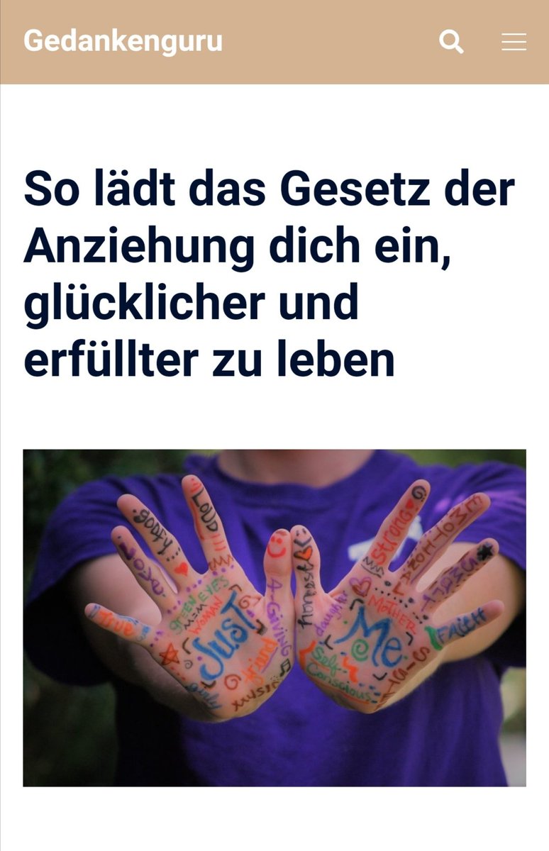 gedankenguru's tweet photo. Konzentrierst du dich auf das Gute im Leben? Die Frage geht viel weiter, als man zu Anfang denkt. Denn oft legen wir den #Fokus auf das, was nicht gut ist, was nicht gefällt, was nicht erfüllt. Dieser #Blogartikel ist ein #Impuls, dass es auch anders geht: https://t.co/lYpsmxV1VF https://t.co/nEAsVrnwCV