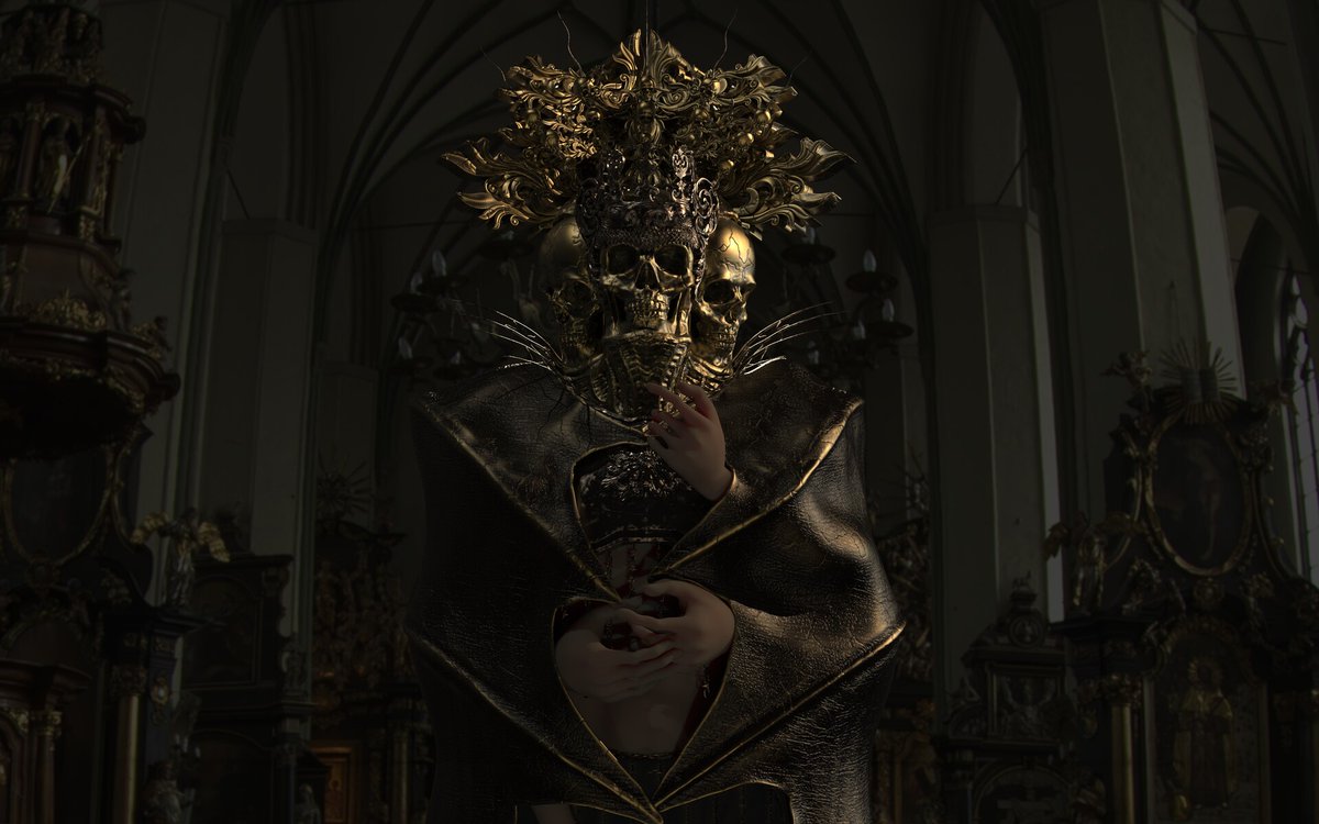 cgbaykus's tweet photo. Character concept : - Xaxiem -  

#darkNFT #Darkart #Concept #zbrush #keyshot #3D #3dart #art #sculpt #fantasy #characterdesign #conceptartist #conceptart #NFTCommmunity https://t.co/ChOHUCyxvk