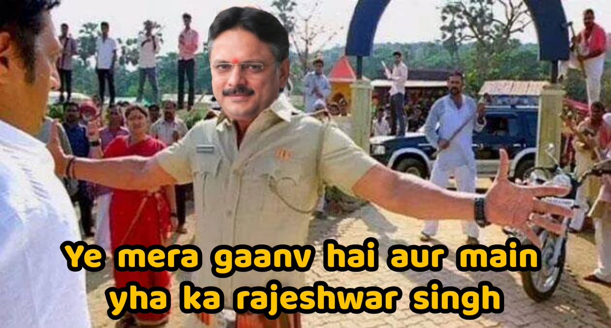 MitishaKapoor's tweet photo. A person like #RajeshwarSingh can take our responsibility as a leader, he knows better of all https://t.co/1XnAiWss5B