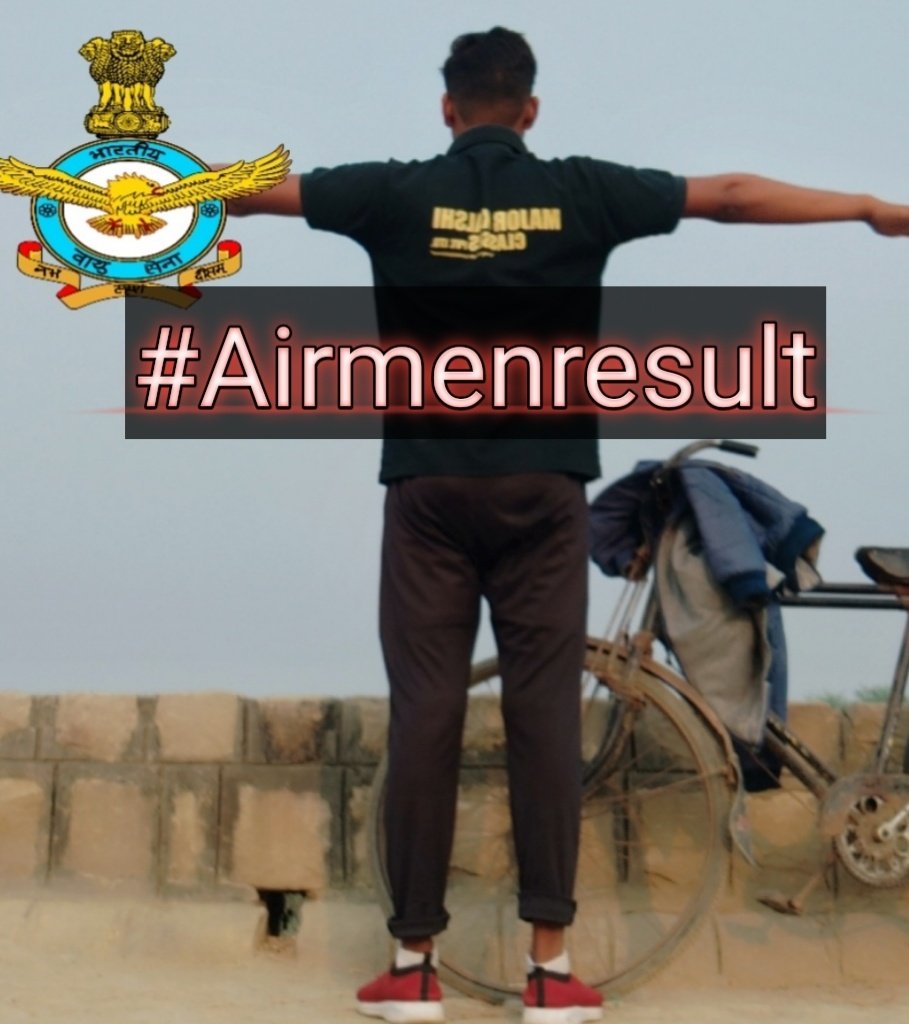 adarsh_drdz's tweet photo. Give airforce result
Give next vacancy
Give age relaxation
#Airmenresult https://t.co/37Z6s3KiNw