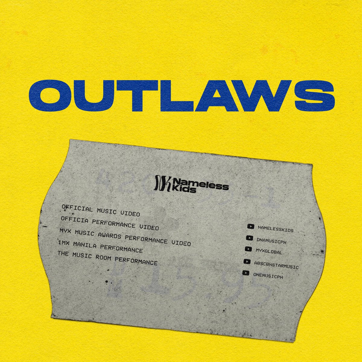 Nameless Kids // OUTLAWS 
.
.
<a href="/DNAMusicPh/">DNA Music PH</a> 
<a href="/StarMusicPH/">Star Music PH</a> 

youtu.be/nD927eyEu0s