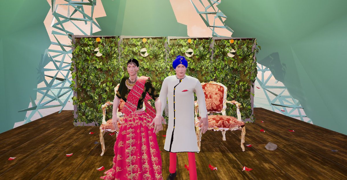 yugMetaverse's tweet photo. Be a part of India's first metaverse wedding on Yug(https://t.co/2voeg2USXP) 
5th february, 2022.( 8 p. m. -  9p.m.) 
#Crypto #metaverse #Metaverse 
#Meta #MetaverseNFT 
#Blockchain #CryptocurrencyNews 
#cryptocurrency https://t.co/rVfIJG0GIc