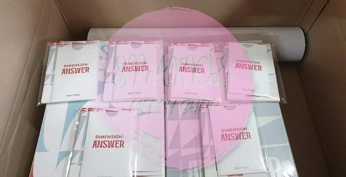 sparklemerch's tweet photo. #SMS_proofs
"Enhypen D:A sealed from supplier" https://t.co/UaWqyi9KH0