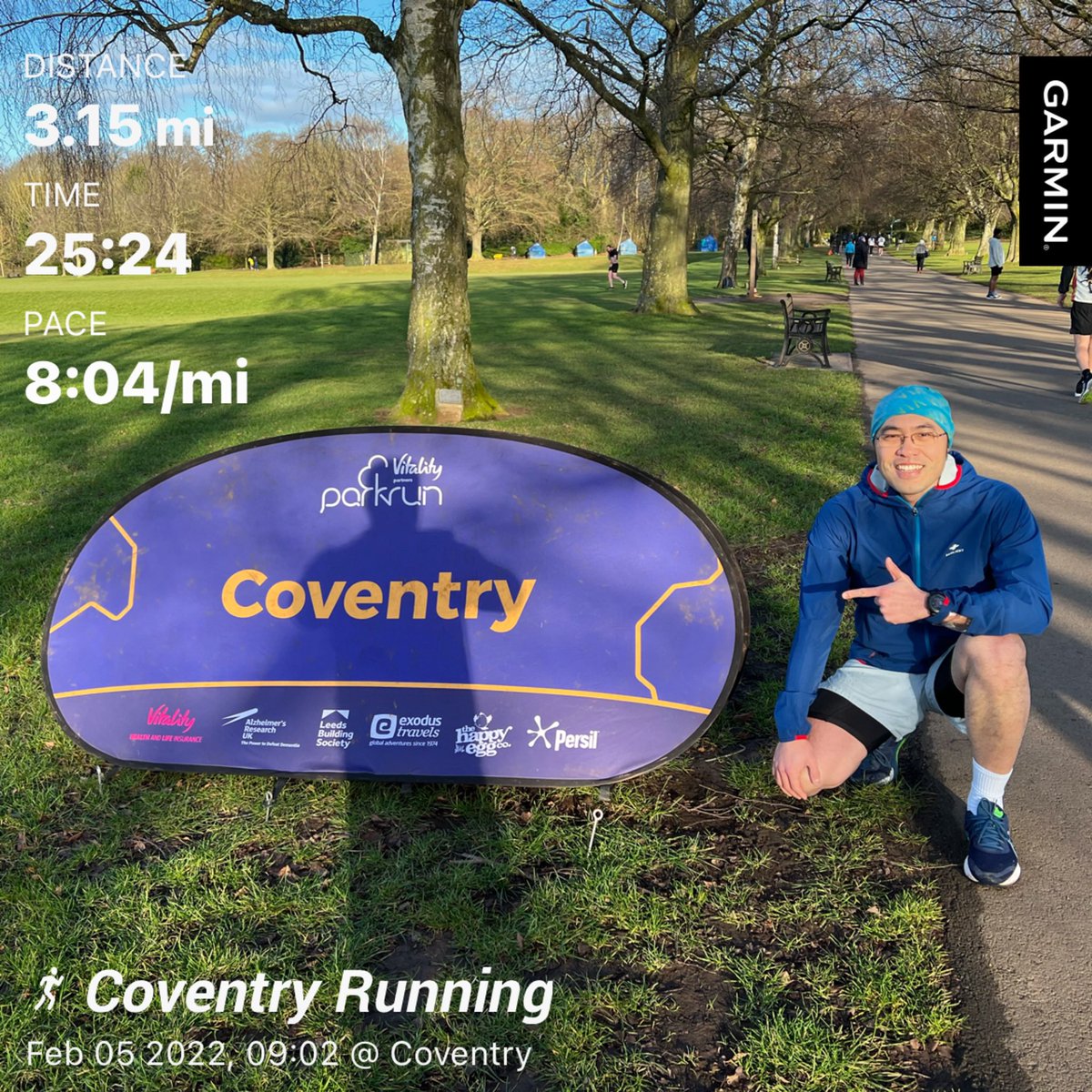 ificanknow's tweet photo. Parkrun tourism in War Memorial Park for @coventryparkrun 

Great volunteers, enthusiastic runners, beautiful scenery. 

107 days left for #HalfMarathon

Keep up showing, keep up running. 

#ukrunchat #coventryparkrun #garmin #beatyesterday https://t.co/Jrzak3USPx