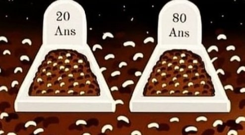 Ne faîtes jamais confiance à votre âge ,la mort ne prévient pas