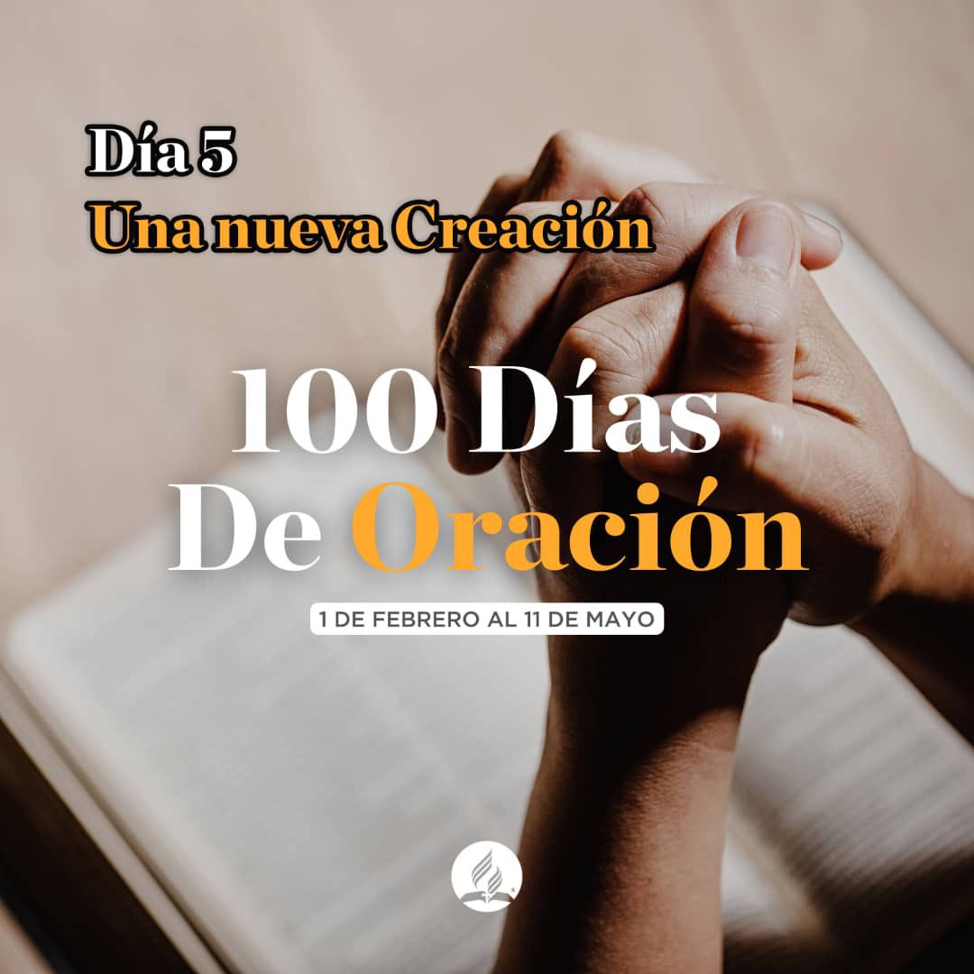 "Por lo tanto, si alguno está en Cristo, es una nueva creación. ¡Lo viejo ha pasado, ha llegado ya lo nuevo!"
2 Corintios 5:17 NVI

Es momento de orar 🙏☺️

#100DíasDeOración22
<a href="/asovecen/">Asociación Vzlana. Central</a>