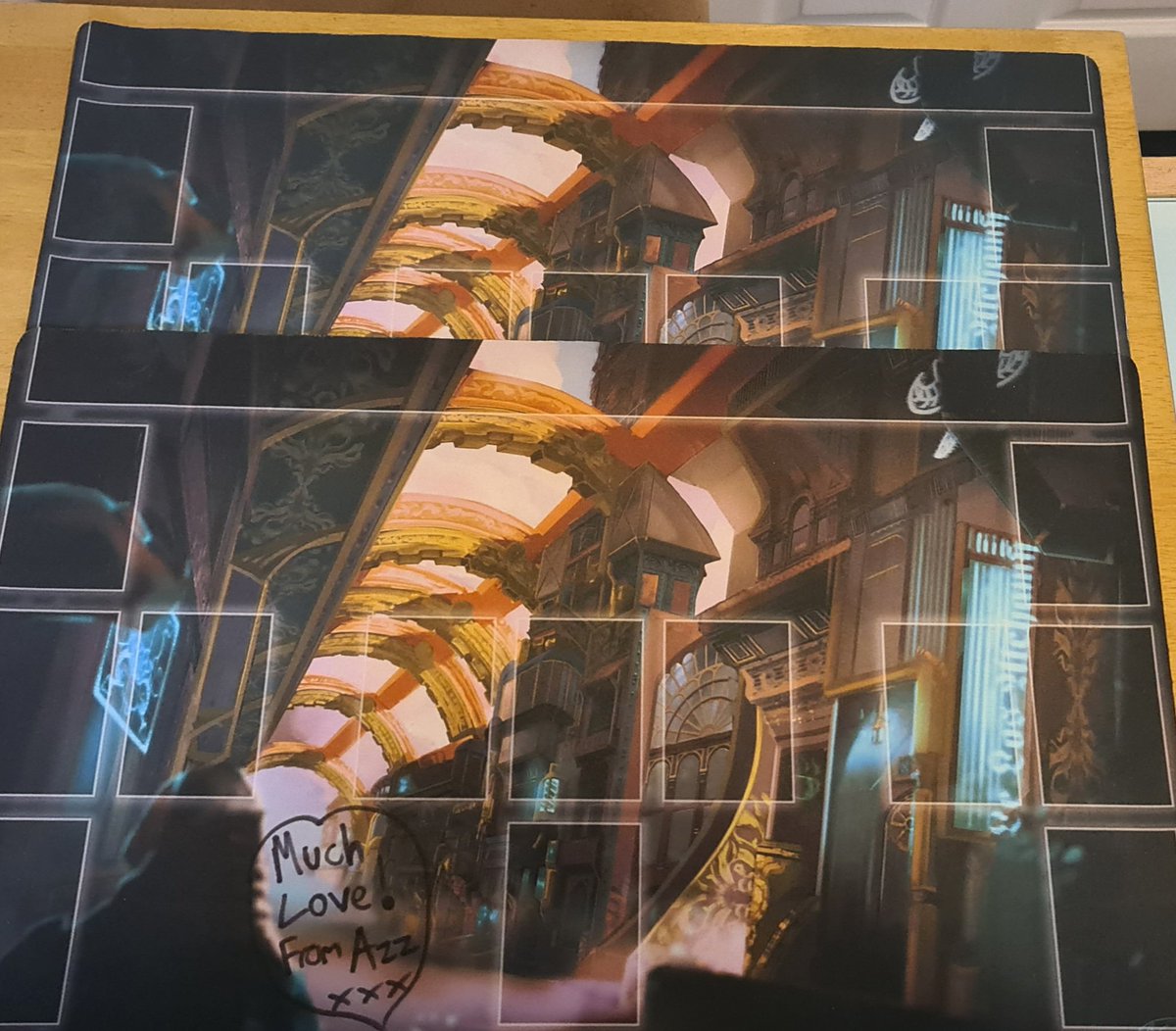 GoAgainGamingAz's tweet image. Yo! 

As a celebration of getting to 200 followers on twitter - I&apos;m giving away 2 &apos;Go Again Gaming&apos; playmats! (one of which has a lovely note on!)

All you need to do is like and retweet this post (please follow me too!) - and I&apos;ll draw the winners in a weeks time. 

Good luck!