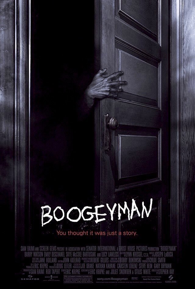 FilmNewsNos's tweet photo. 🎬MOVIE HISTORY: 17 years ago today, February 4, 2005, the movie ‘Boogeyman’ opened in theaters!
#BarryWatson #EmilyDeschanel #SkyeMcColeBartusiak #ToryMussett #AndrewGlover #CharlesMesure @RealLucyLawless #PhilGordon #RobynMalcolm https://t.co/LWKK7k5Lro