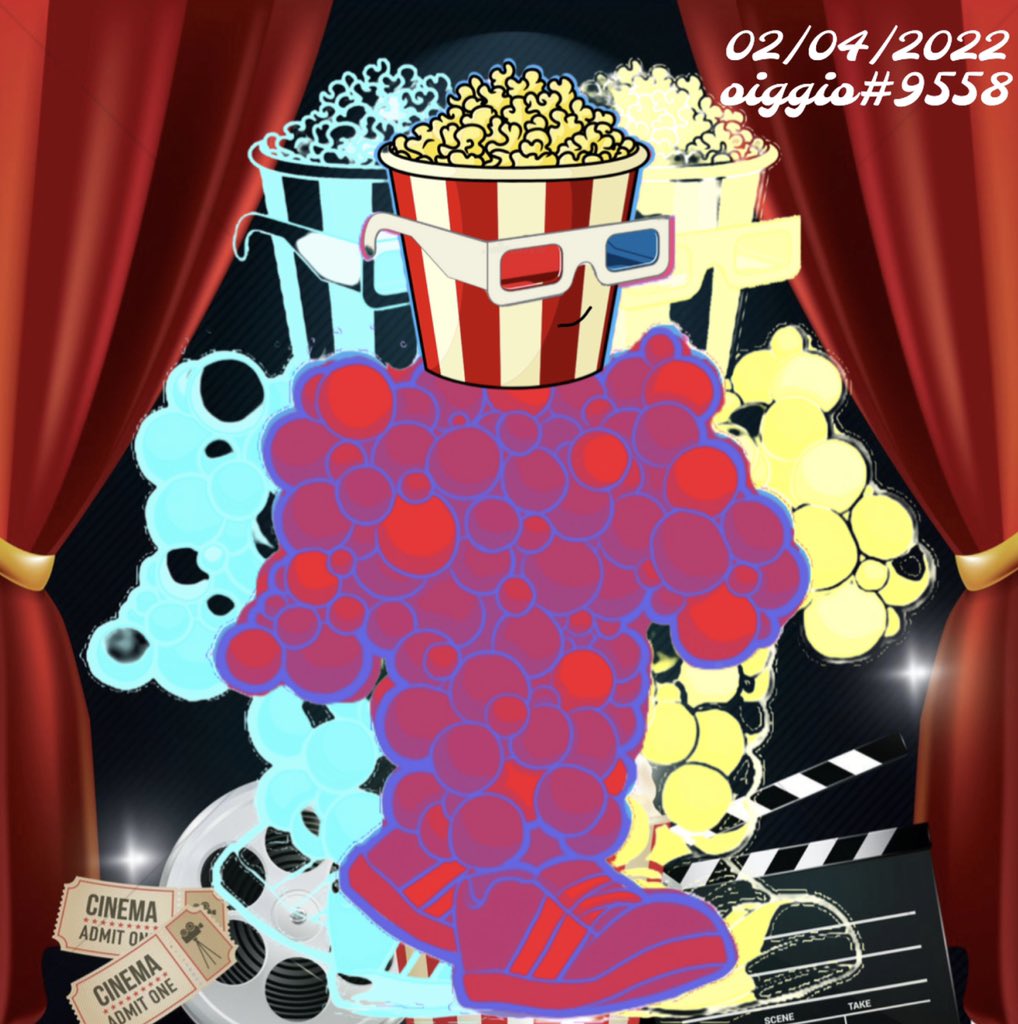 YoBiTheGifted's tweet photo. @Imaginary_Ones @Imaginary_Ones this is my 📢 “Take One 1/1” 🎬 inspired by 3D movies! 🎥 On the red carpet we have The Kernel! Posing for the cameras at his reveal 🍿! #NFT #NFTs #NFTCommunity #NFTdrop #nftcollector https://t.co/MNuaxYoTQJ